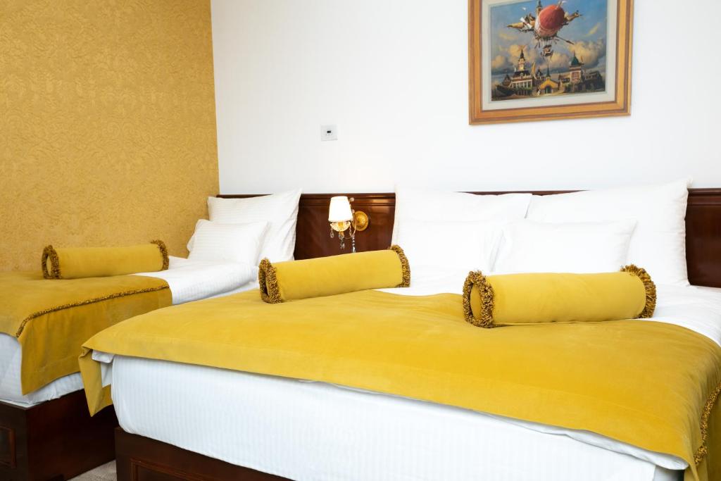 Postel nebo postele na pokoji v ubytování Hotel Integra Banja Luka