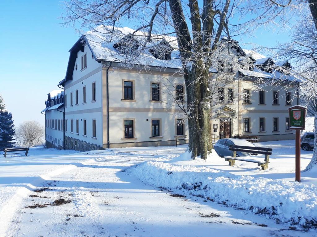 Hotel Poutní Dům v zimě