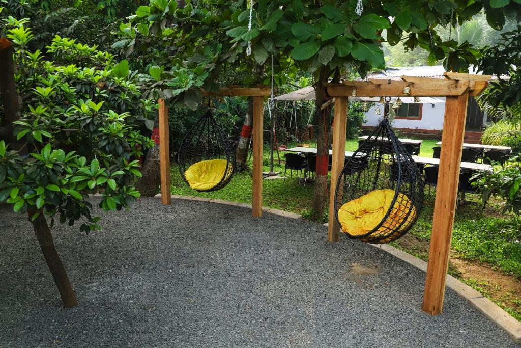 Zahrada ubytování Sanidhya Beach Resort