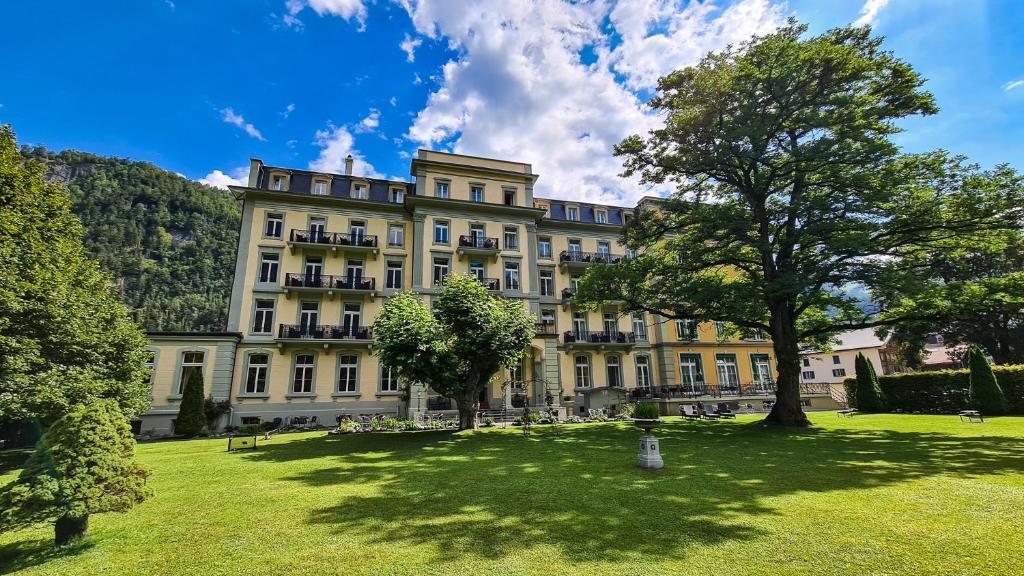 Zahrada ubytování Parkhotel du Sauvage
