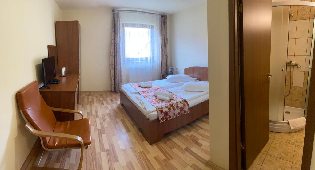 Postel nebo postele na pokoji v ubytování Green Mountain Resort
