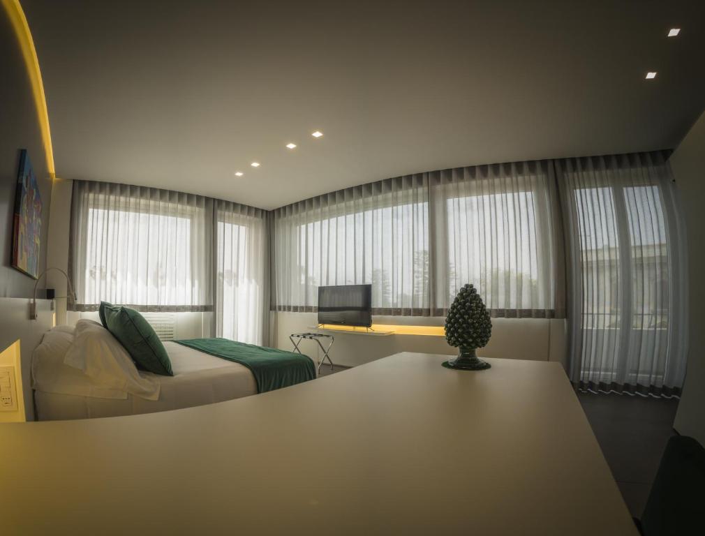 Posezení v ubytování FuoriSquadra B&B