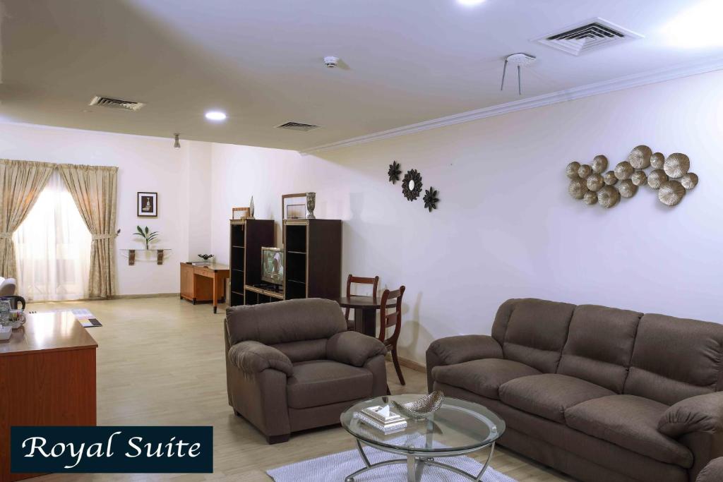 Posezení v ubytování Al Seef Hotel