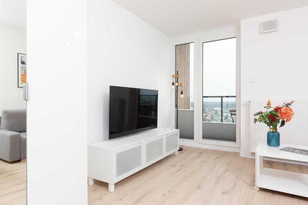 Elegancki Apartment z Parkingiem by Noclegi Renters - Estudio Con Sofá Cama