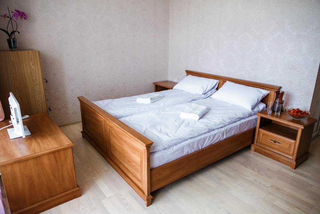 Postel nebo postele na pokoji v ubytování Sweet Home Hostel