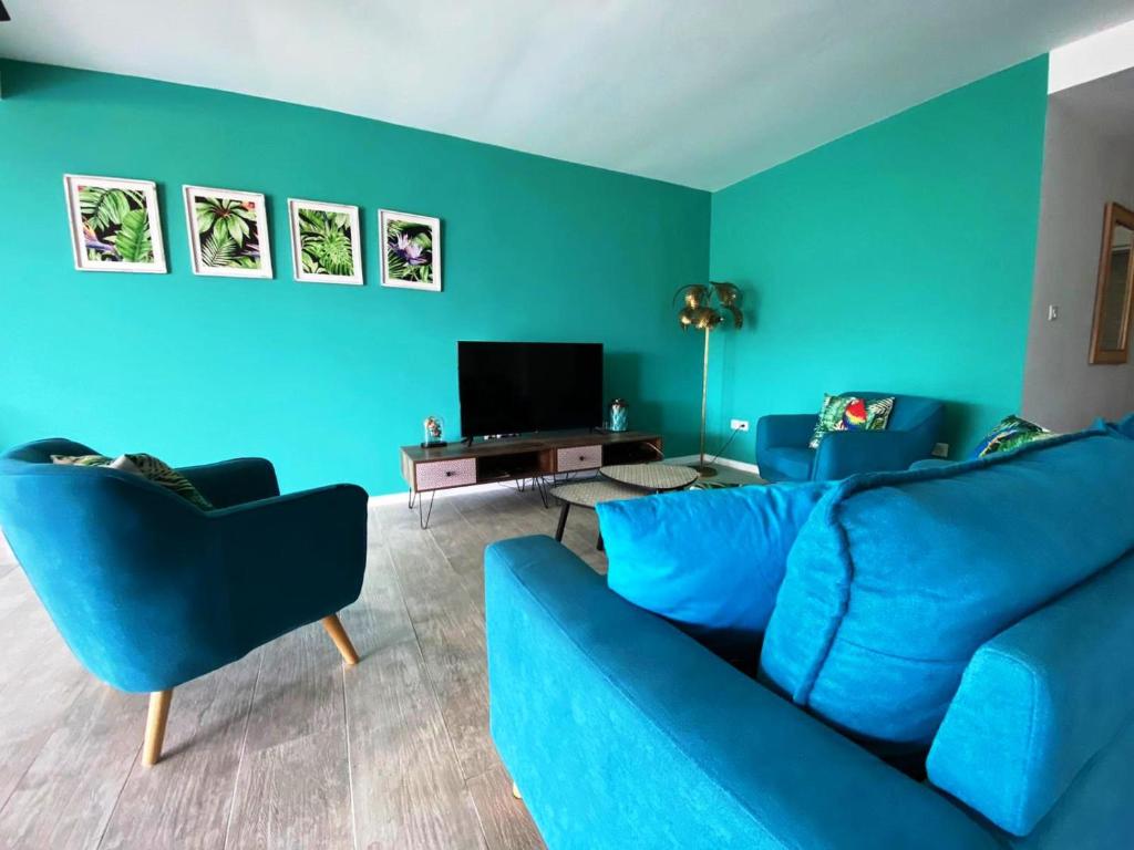 Posezení v ubytování La Maison