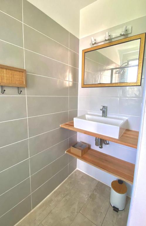 Koupelna v ubytování La Maison
