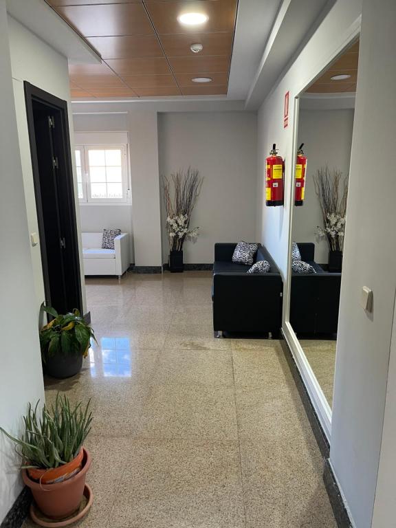 Posezení v ubytování Hotel Alda Borox