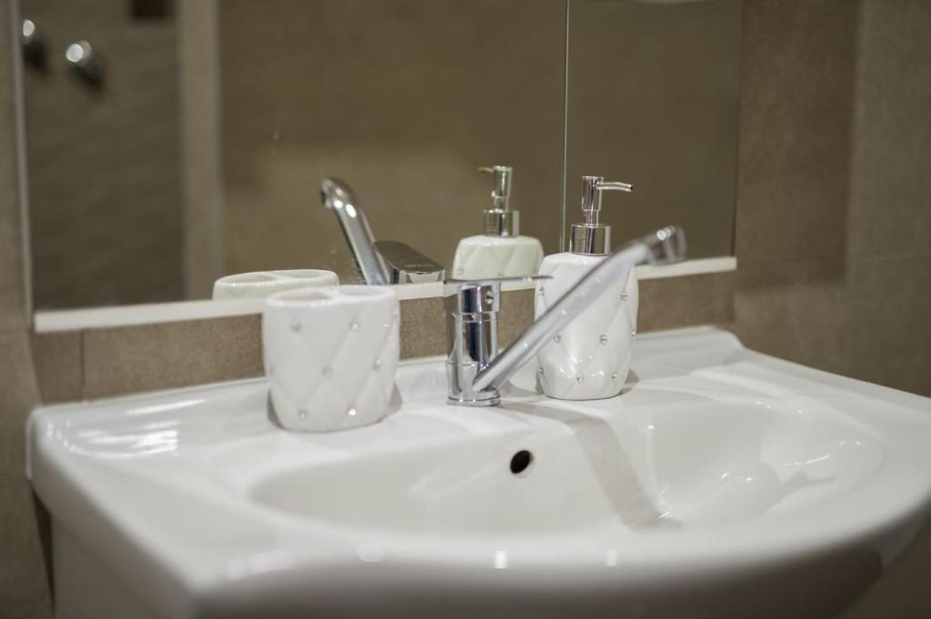 Kúpeľňa v ubytovaní Apartman Slay
