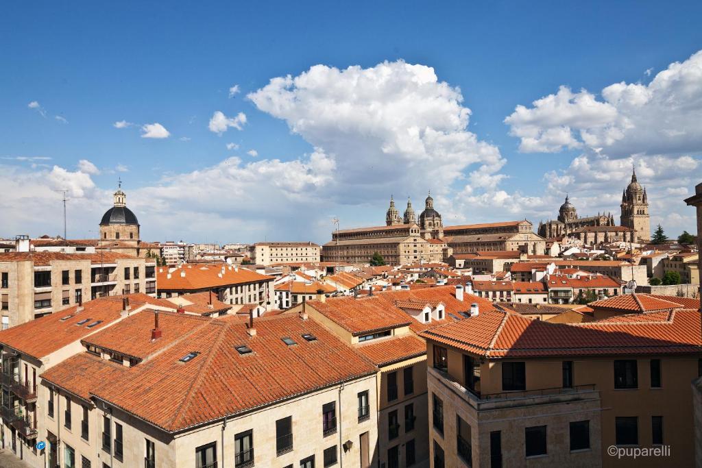 Nespecifikovaný výhled na destinaci Salamanca nebo výhled na město při pohledu z hotelu