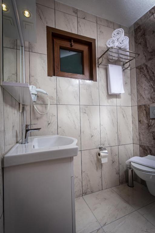 Koupelna v ubytování Zeyn Otel Istanbul