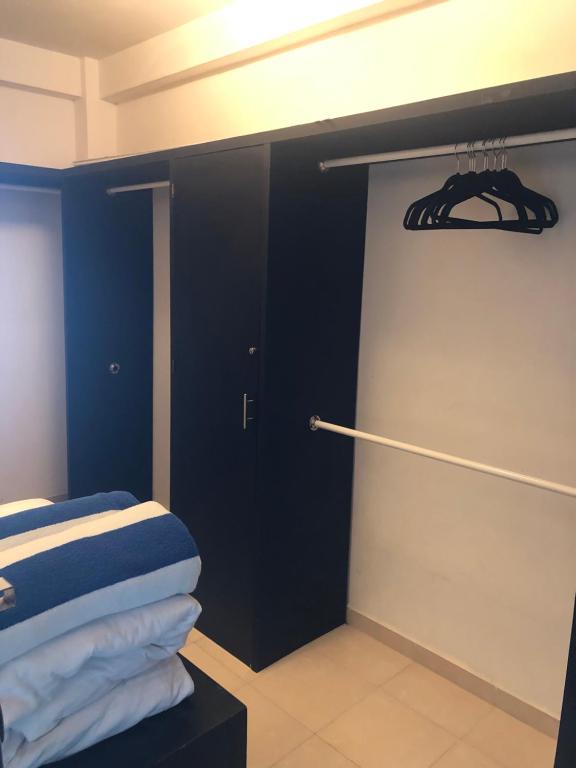 Postel nebo postele na pokoji v ubytování FRENTE PLAYA vista al mar, PISCINA DE USO EXCLUSIVO
