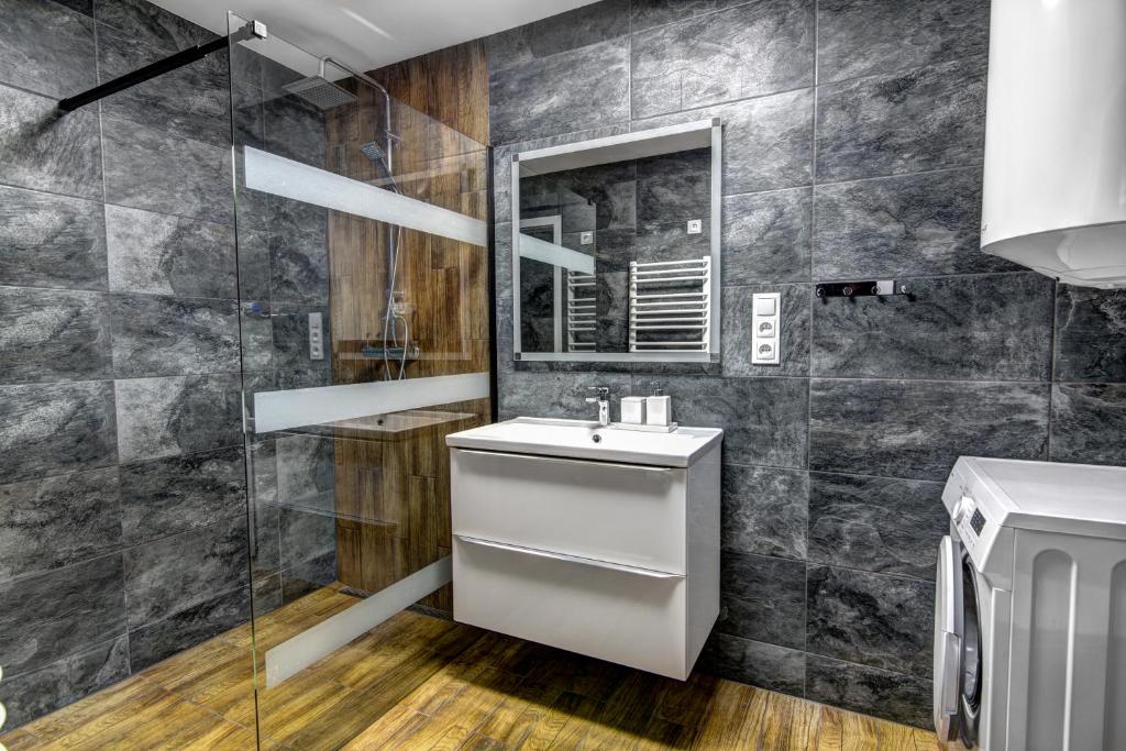 Kúpeľňa v ubytovaní Rentimi - Apartament Kościuszki