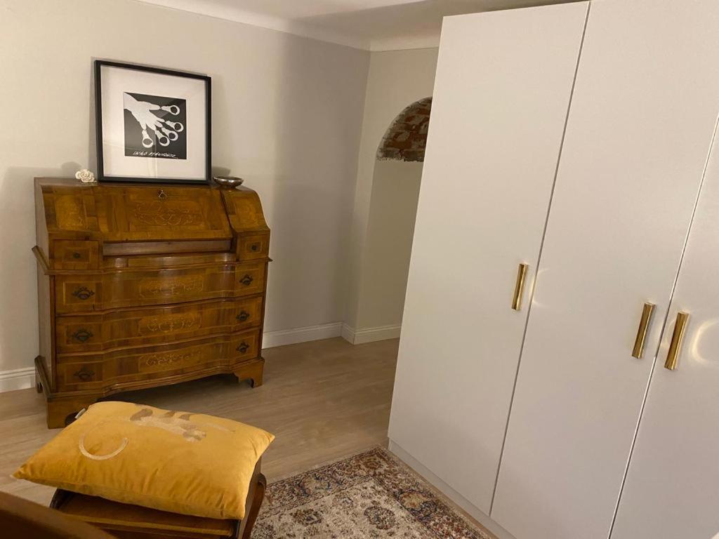 A bed or beds in a room at Appartamento Torino Centro