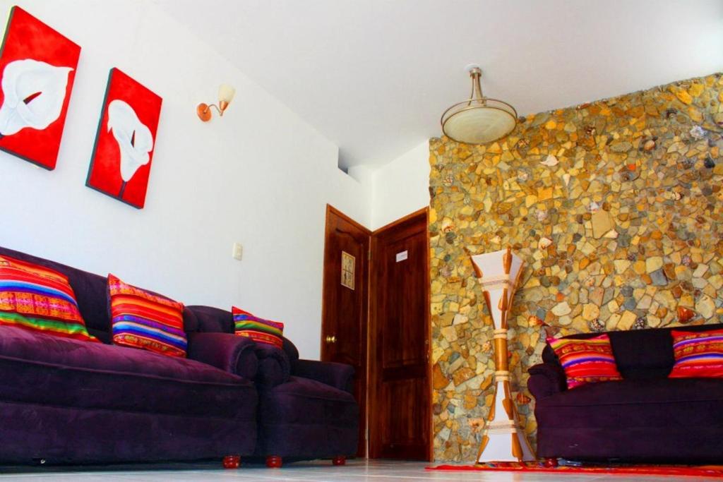 Posezení v ubytování Bahia B&B