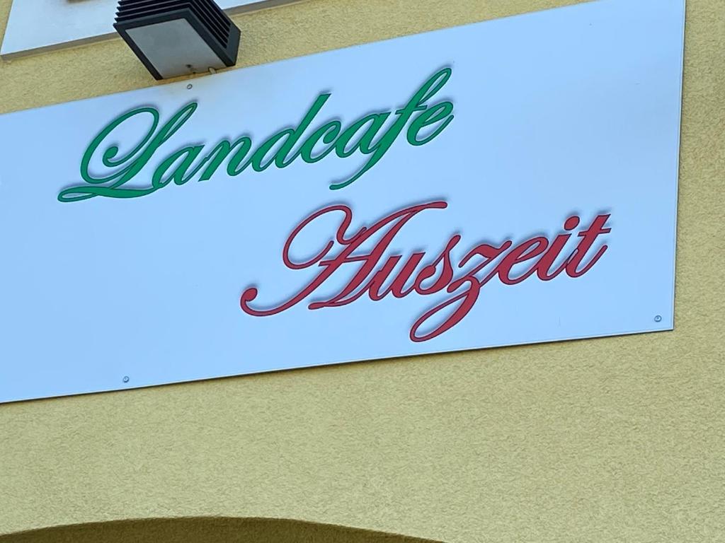 Certifikát, hodnocení, plakát nebo jiný dokument vystavený v ubytování Landcafe Auszeit