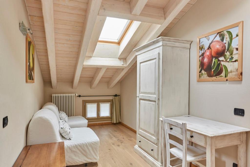 Posteľ alebo postele v izbe v ubytovaní Agriturismo Alba Del Borgo
