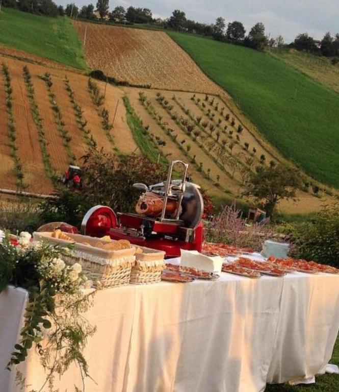 Vonkajšia záhrada v ubytovaní Agriturismo Alba Del Borgo