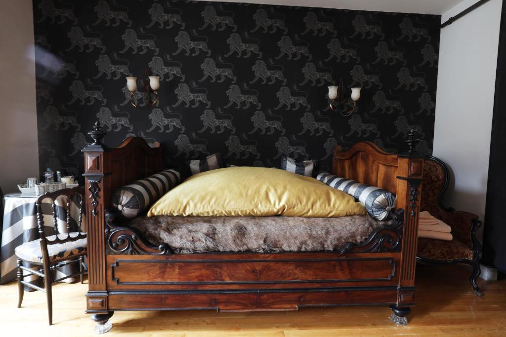 Postel nebo postele na pokoji v ubytování B&B La Boal