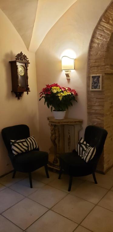 Posezení v ubytování HOTEL TREVI Palazzo Natalini