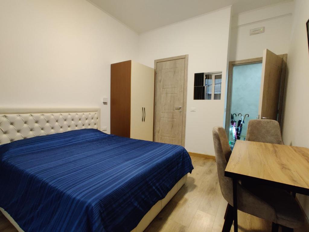 Posteľ alebo postele v izbe v ubytovaní B&B Crocevia
