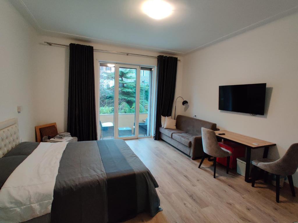 Posteľ alebo postele v izbe v ubytovaní B&B Crocevia