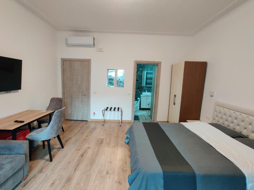 Posedenie v ubytovaní B&B Crocevia