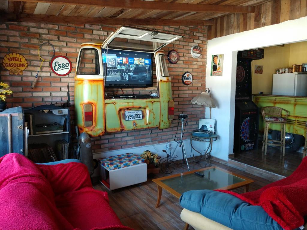 Posezení v ubytování SPACE 4 U - HOTEL BOUTIQUE TEMÁTICO - Aeroporto