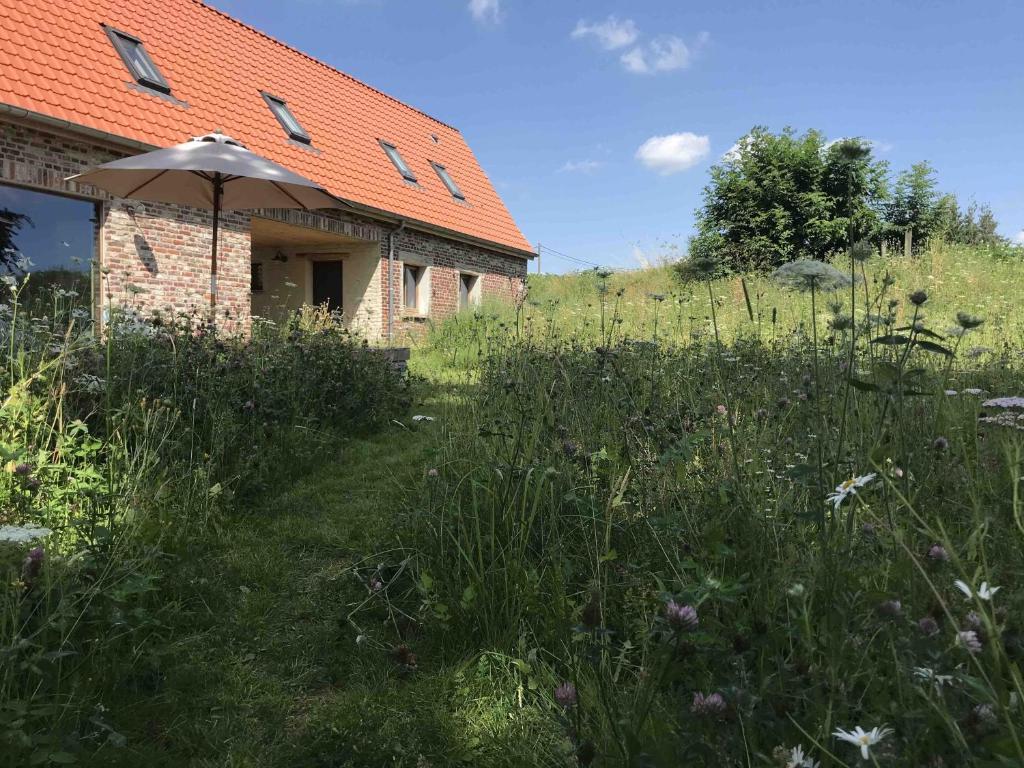 Zahrada ubytování Nachtegael Hoekhuis, knusse woning met prachtig vergezicht