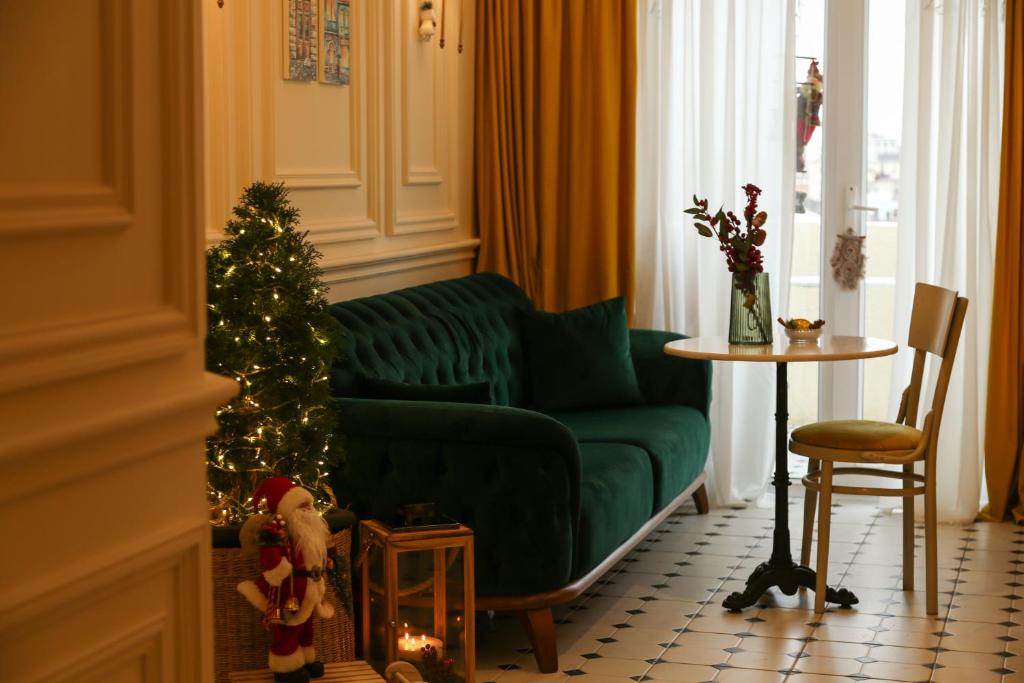 Posezení v ubytování Boutique Apartment - Signature