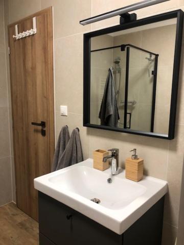 Koupelna v ubytování Apartmány na Táloch 107 & 108 Chopok - Juh