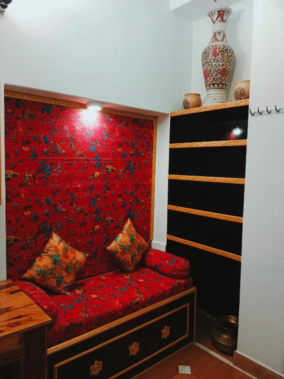 Postel nebo postele na pokoji v ubytování Shanti Home