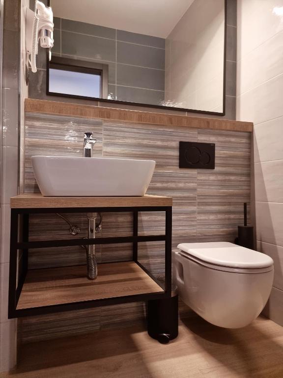 Koupelna v ubytování JBX Resort Avenue Lipno