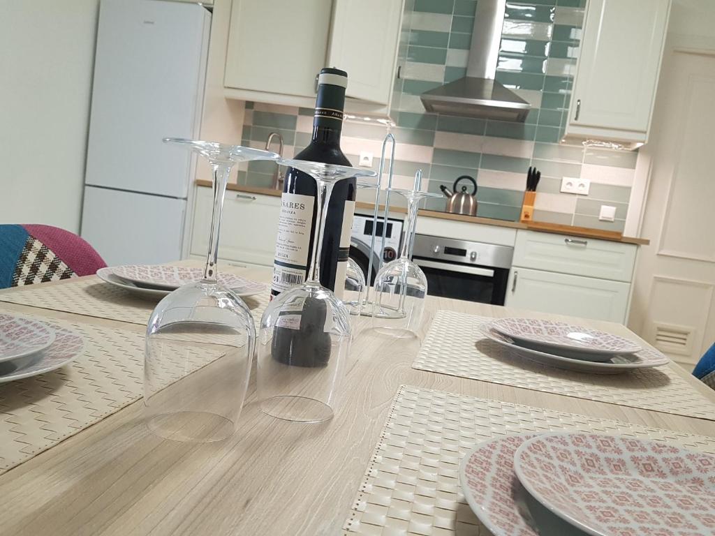 Kuchyňa alebo kuchynka v ubytovaní Apartamento "La Viña"