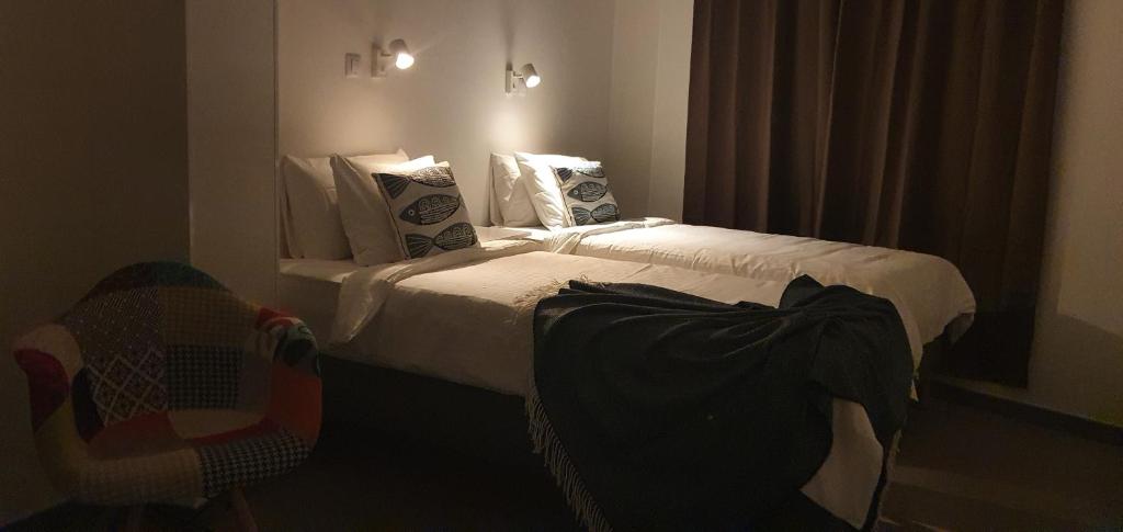 Posteľ alebo postele v izbe v ubytovaní HD Mogán Canal Apartments