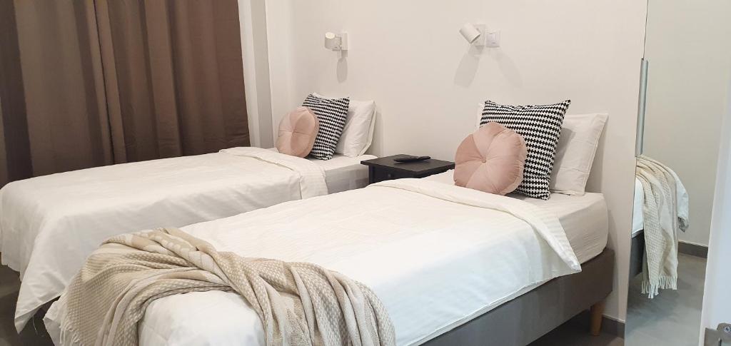 Posteľ alebo postele v izbe v ubytovaní HD Mogán Canal Apartments