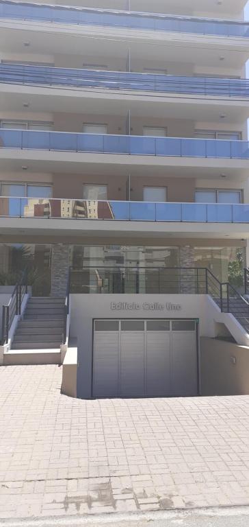 En balkon eller terrasse på Calle uno