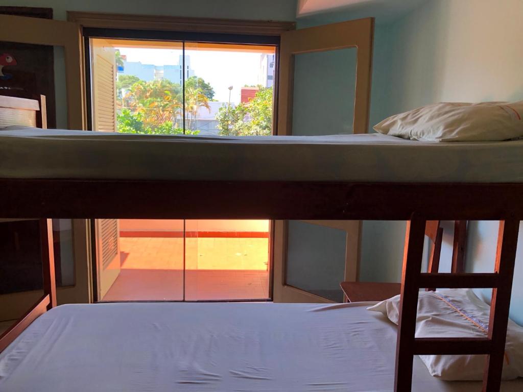 Postel nebo postele na pokoji v ubytování La Casa de Pedro Hostel