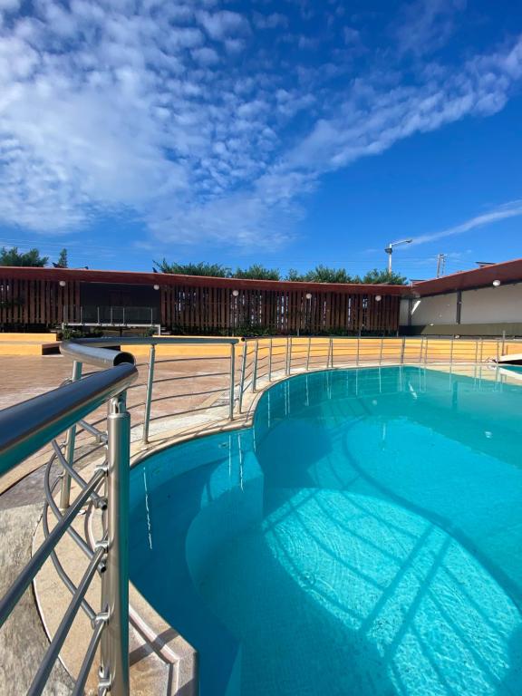 Bazén v ubytování sozos inn hotel vonitsa nebo v jeho okolí