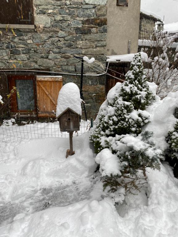Chalet Cretaz v zime