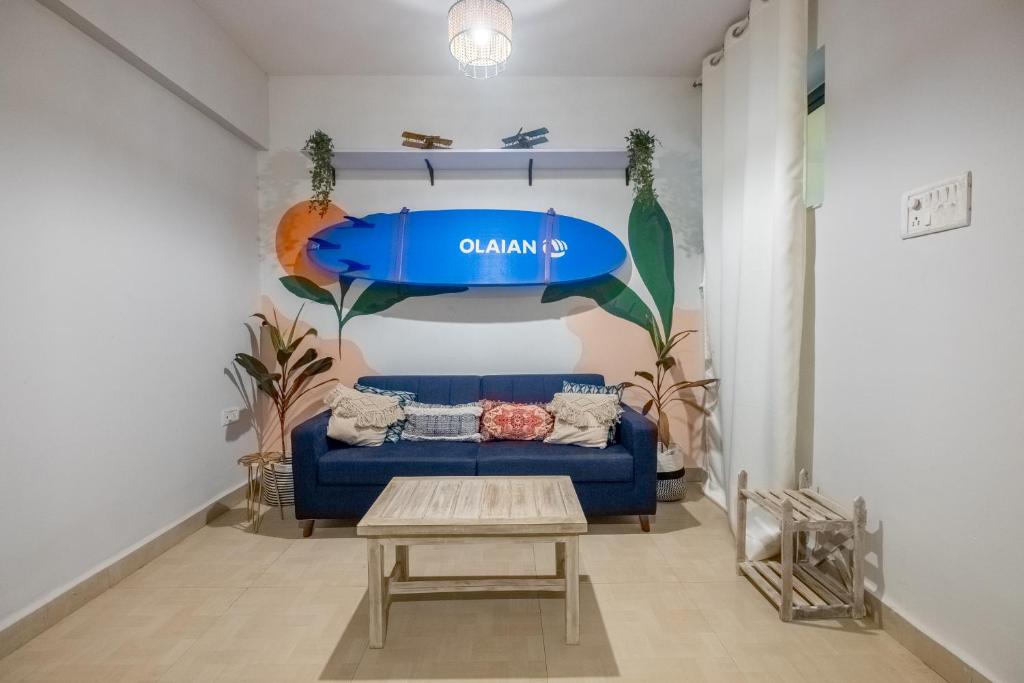 La Casa - Stunning 1BHK Apartment - Vagator, Goa By StayMonkey - Apartamento De Una Habitación