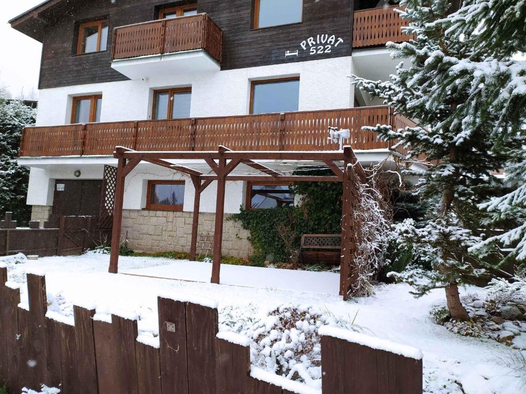Apartment Harrachov/Riesengebirge 2400 v zime
