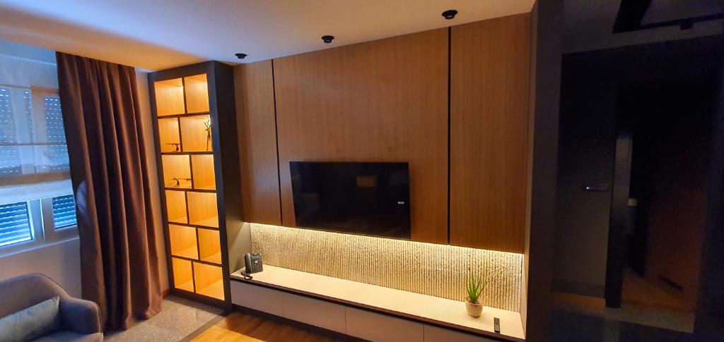 Posezení v ubytování Modern Mountain - Apartment Najomi