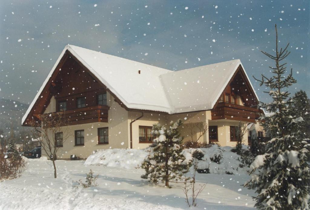 Haus Lechthaler v zimě