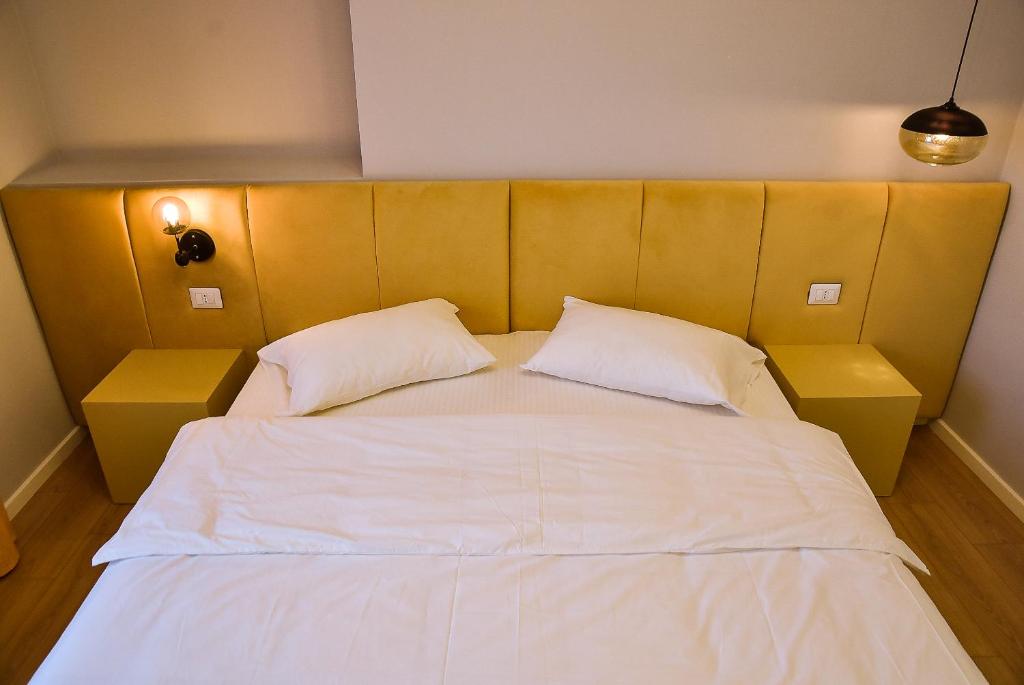 Letto o letti in una camera di Hotel Jurgen