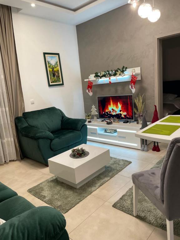 Posezení v ubytování Apartmani Sofrenic-Hotel Adonis