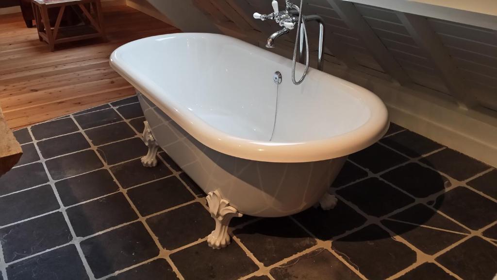 Koupelna v ubytování B&B Le Briquemont