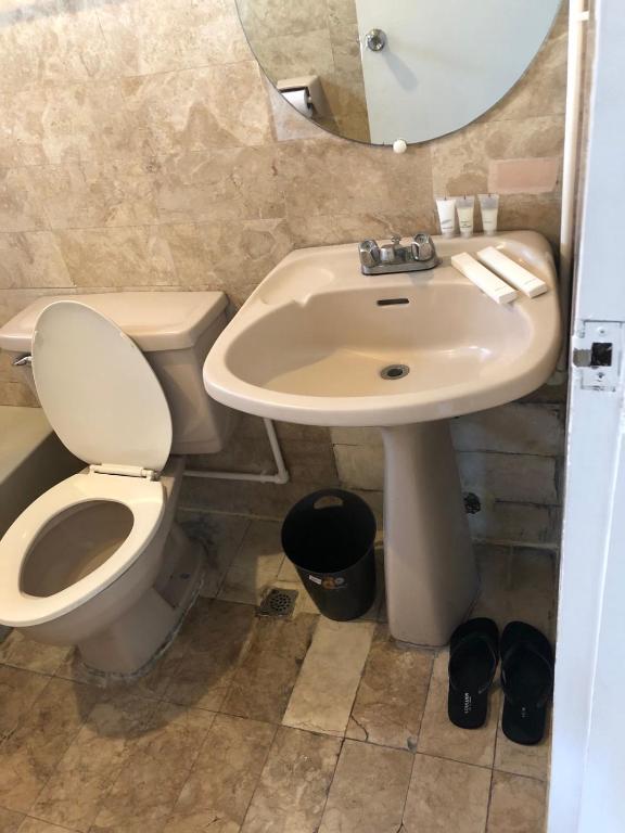 Koupelna v ubytování Casa Generosa