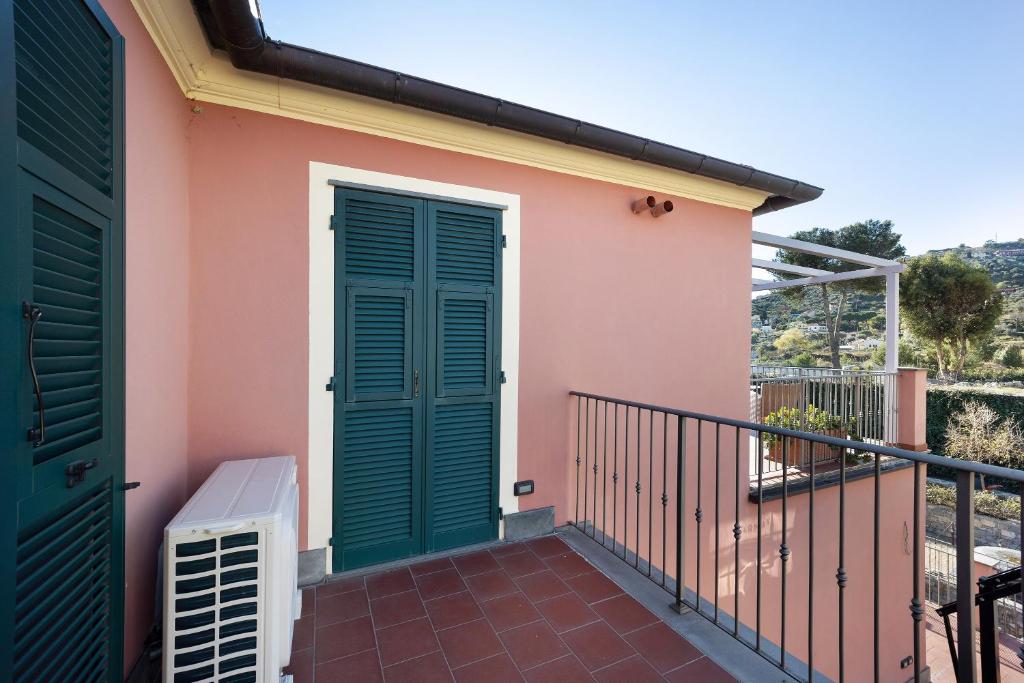 Balkón alebo terasa v ubytovaní Casa Girasole 600 mt dal mare