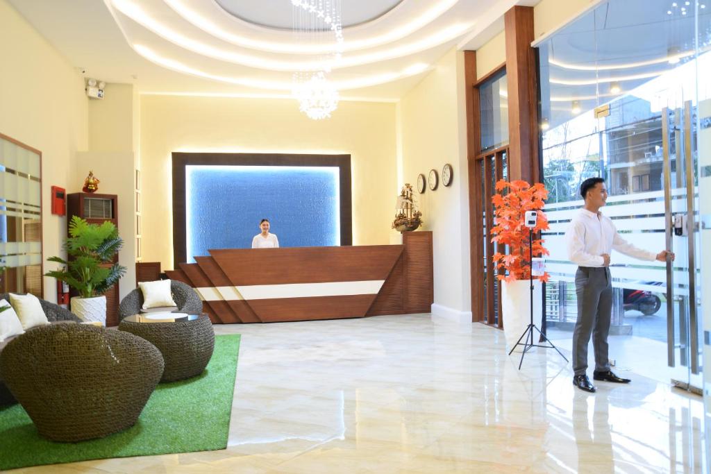 Vstupní hala nebo recepce v ubytování Panglao Alona Suites